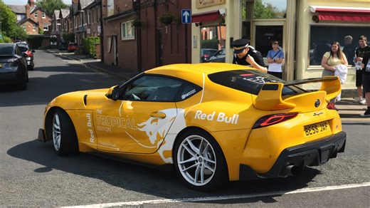 Village police take action against noisy cars