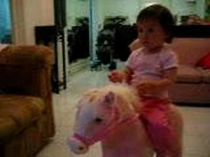 Marianne and her pony