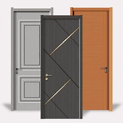 [Hot Item] 2023 Hot Selling Cheap PVC MDF HDF Interior Wooden Doors
