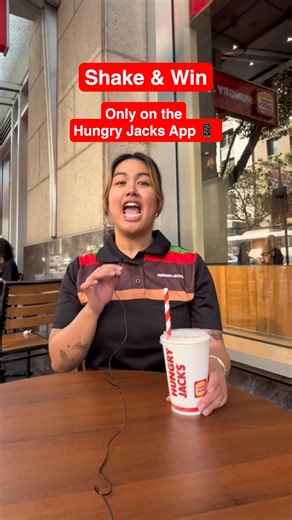 14K views | Score awesome deals with Shake & Win - EVERY SINGLE DAY! Only on the Hungry Jack's App. 朗 | Hungry Jack's | Facebook