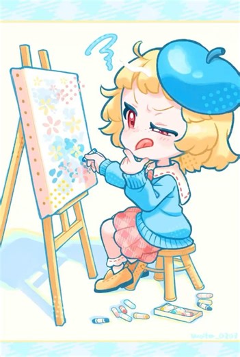 【speed paint】drawing girl drawing🖼️ #イラストメイキング #timelapse #stevenuniverse #illustration #clipstudio