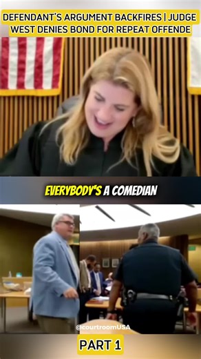 Judge West Sees Through His Excuses in Courtroom