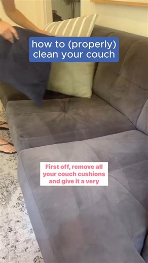 How to (properly) clean your couch by @mise_en_place_aus #cleaning #cleaninghacks #couchcleaning #diycleaning #cleaningtips #cleaninghack #cleanhome #hometips #homeideas #homehacks | Family Handyman