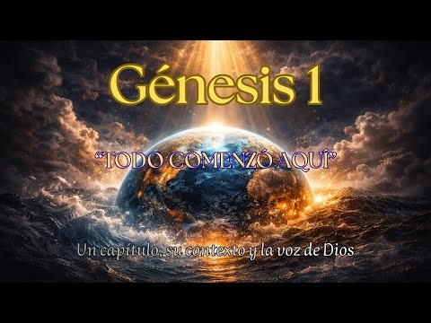 Génesis 1, El origen de todo: cuando Dios habló