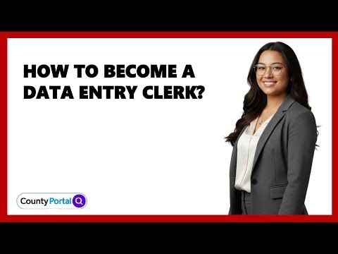 How To Become A Data Entry Clerk?