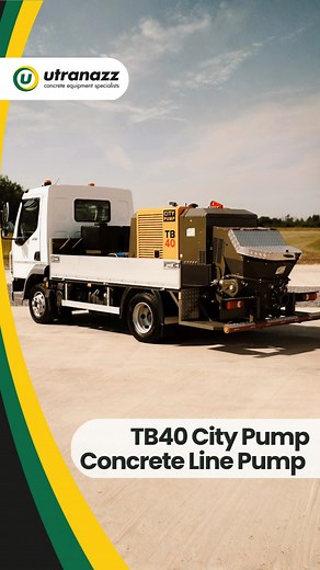 The TB40 Concrete Line Pump combines compact design with serious performance - delivering high-pressure concrete placement for jobs where reliability matters most. Built for productivity, it handles long distances, tough mixes, and demanding sites with ease, giving you the power of a full pump setup in a smaller, more efficient unit. Powerful Concrete Pumping Made Simple — built by Turbosol, backed by Utranazz. | Utranazz: Concrete Equipment Specialist | Facebook
