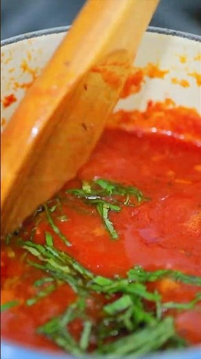 BEST Homemade Marinara Sauce - So Easy & Flavorful! #shorts