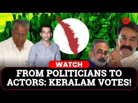 Kerala Elections 2026: From Politicians To Actors, Huge Turnout At Polling Booths