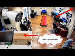 Panic Button Alarm Integration with Security Camera System
