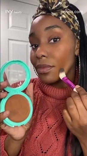 KISS New York Professional Cover+Care Acne Control Cream Foundation sponge applicator included #knp