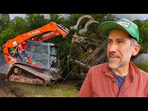 Clearing Land at the Old Homestead Property
