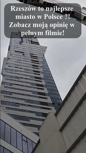 Rzeszów to najlepsze miasto w Polsce?! #podróże #rzeszów #podkarpacie