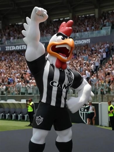Mascote Galo Doido 3D – Edição Especial e Colecionável