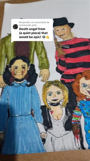 Respondendo a @xenomorph_grid_ The death angel from a quiet place #aquietplace #umlugarsilencioso #deathangel #anjodamorte @_Xenomorph_Grid