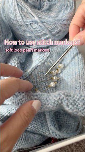 How to Use Stitch Markers for Even Stitch Counting #stitchmarkers #handmadeseller #smallbusiness