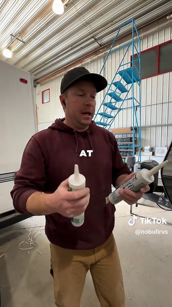 Not all sealants belong on an RV 👀 Here’s exactly what we use for vertical applications when resealing an RV. You can find these products by tapping the link in our bio and visiting our Amazon store! #rv #rvmaintenance #rvrepairs #rvtips #rvtipsandtricks