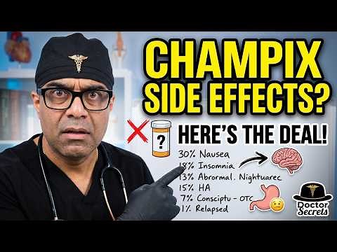 Champix Side Effects Got You Down? Here's How to Deal With Them (Chantix | Varenicline)