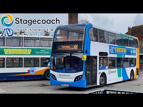 [Stagecoach South: 69 Winchester to Fareham via Twyford, Fair Oak, Swanmore] ADL E400 Dennis Trident