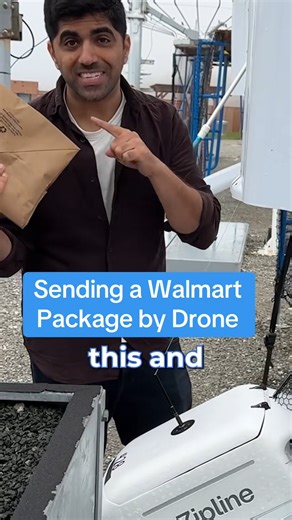 Walmart Delivery by Drone | Uptin