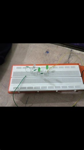 Class 10 Practical Made Easy – Breadboard Circuit ⚡ #physics