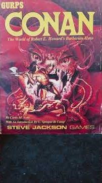 GURPS: Conan by Curtis M. Scott (1989) - Steve Jackson Games