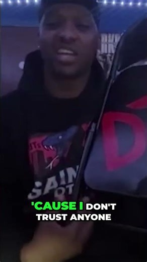 Shamir Dinero's Precious Steel Chair