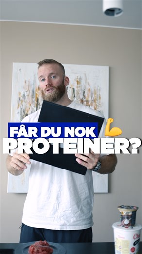 Får du nok protein om dagen? Lyt med her, hvor jeg viser hvordan du får nok og beregner hvor meget du skal have😎 | Jacob Bork - Personlig træner
