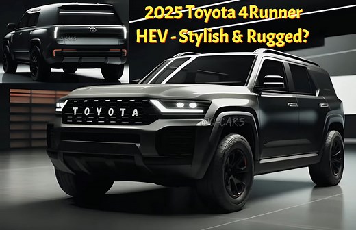 2025 Toyota 4Runner Hybrid Appears Stylish, Rugged, and Efficient in Fantasy Land