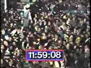 New Years Ball Drop 1987 - 1988