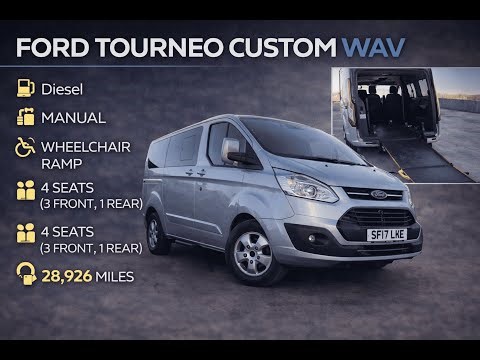 Ford Tourneo Custom | Spacious, Practical & Versatile
