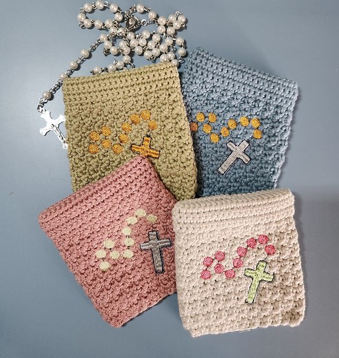 Handmade Rosary Pouch - Etsy