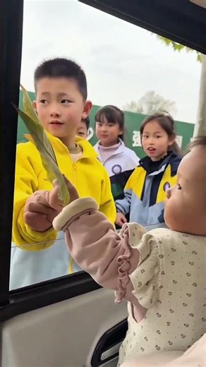 He Came To Pick Up His Big Sister From School wood working art_hand crafts_#shorts