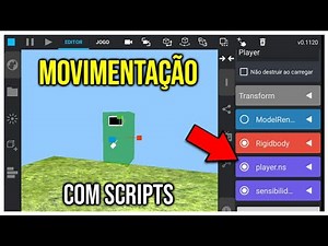 COMO CRIAR UM JOGO NO IT'S MAGIC | ADICIONANDO MOVIMENTAÇÃO NO PLAYER - Tutorial Its Magic Engine
