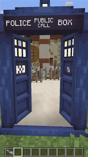THE Doctor Who Client MOD in Minecraft