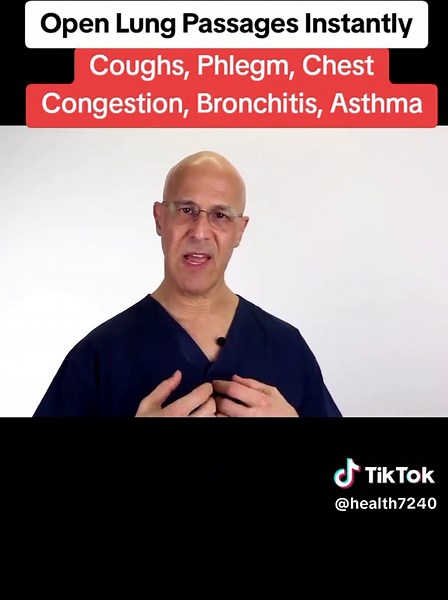 Open Lung Passages Instantly - Coughs, Phlegm, Chest Congestion, Bronchitis, Asthma #RespiratoryHealth #CoughRelief #Asthma #Bronchitis #LungHealth #DrAlanMandell #ChestCongestion #BreatheBetter #NaturalRemedies #HealthTips