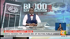 7.1K views · 231 reactions | ‘Blood Parliament’ rage MPs slam BBC over ‘Blood Parliament’ documentary Kenya Kwanza MPs accuse BBC of inciting public unrest Bashir: Why didn’t BBC expose Capitol Hill shooting? Kiarie: Is BBC speaking for the British government? #CitizenExplainer Trevor Ombija | Citizen TV Kenya | Facebook