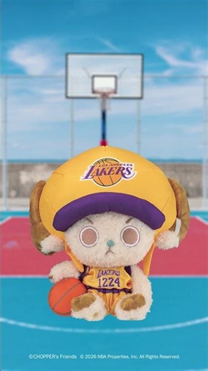 CHOPPER’s × #NBA ぬいぐるみ🏀🇺🇸 #CHOPPERS_ONEPIECE #NBA