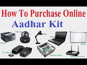 AADHAR aadhaar enrolment client Kits