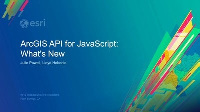 What's New - ArcGIS API for JavaScript