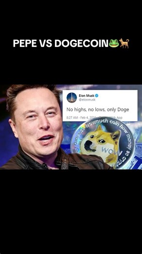 Pepe vs. Dogecoin: The Battle of the Meme Coins 🐸🚀🐶 #shorts