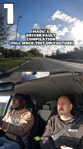 Check out the full mock test on YouTube!! #driving #drivinglesson #drivingtips #drivingtest #mocktest | I-Learner Driving School