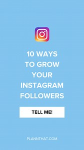 How to Grow Your Followers on Instagram