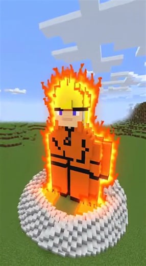 Minecraft: Naruto Built in 10 SECONDS! 😱🔥