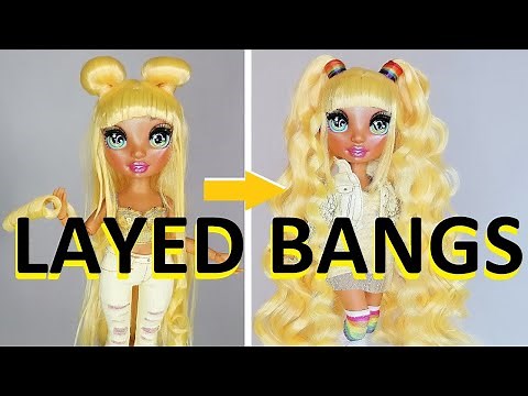 Rainbow High Doll Make-over: Sunny Madison (unboxing, review & hair make-over)