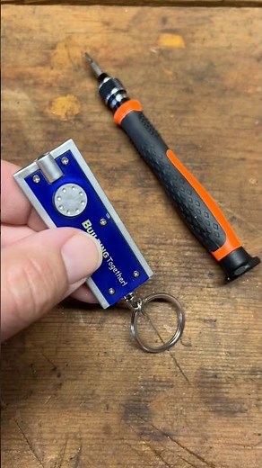 Battery Replacement for Keychain Flashlight.