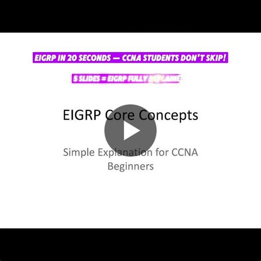 #networking #ccna #eigrp #cisco #computernetworking #ittraining #networkengineer #naqibskills | Naqib Skills