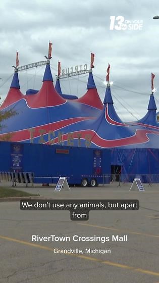A traveling circus is coming to town!