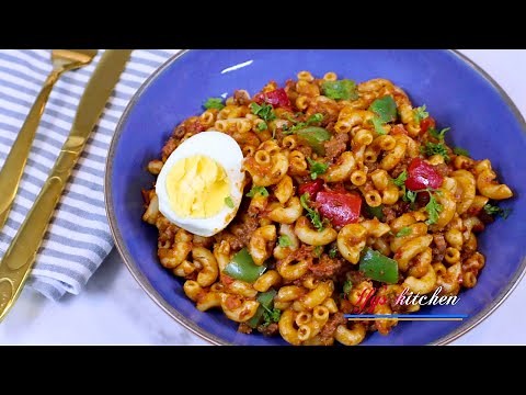 HOW TO MAKE MACARONI LIKE A PRO. EASY AND DELICIOUS RECIPE BY IFY'S KITCHEN