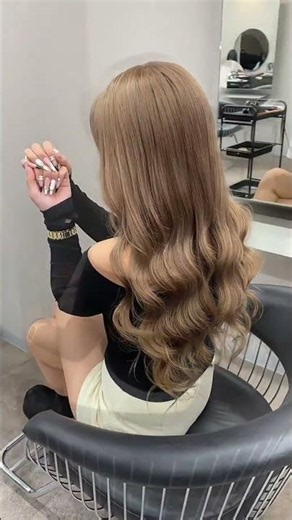 超ロングヘアエクステンション👑シアーミルクティーグレージュ🌙🫧 透明感×柔らかさ×艶感たっぷり#ヘアスタイル #髪型 #ヘアカット #パーマ #ヘアカラー #美容室 #美容師 #トリートメント