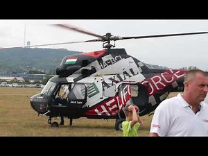 Heliforce Mi-2 - Engine start and take off - Budaörs Airshow